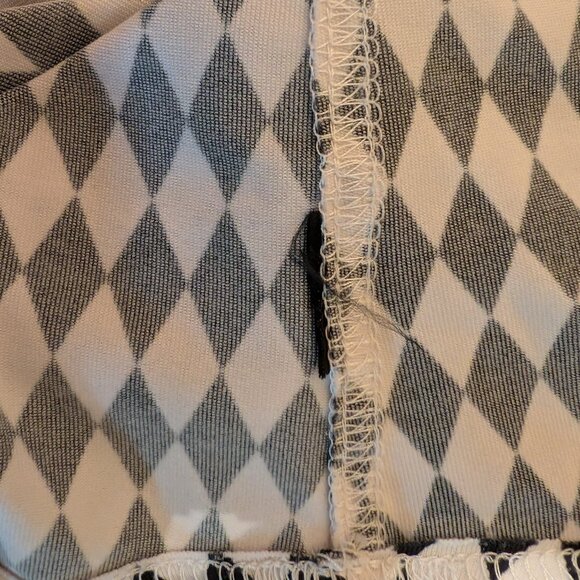 Jofit Black/White Diamond Sleeveless Golf Polo Size Large - Picture 8 of 8